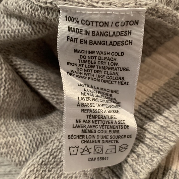 Men’s cotton Kolby sweater,  M crew with buttons sweater. - Picture 7 of 7